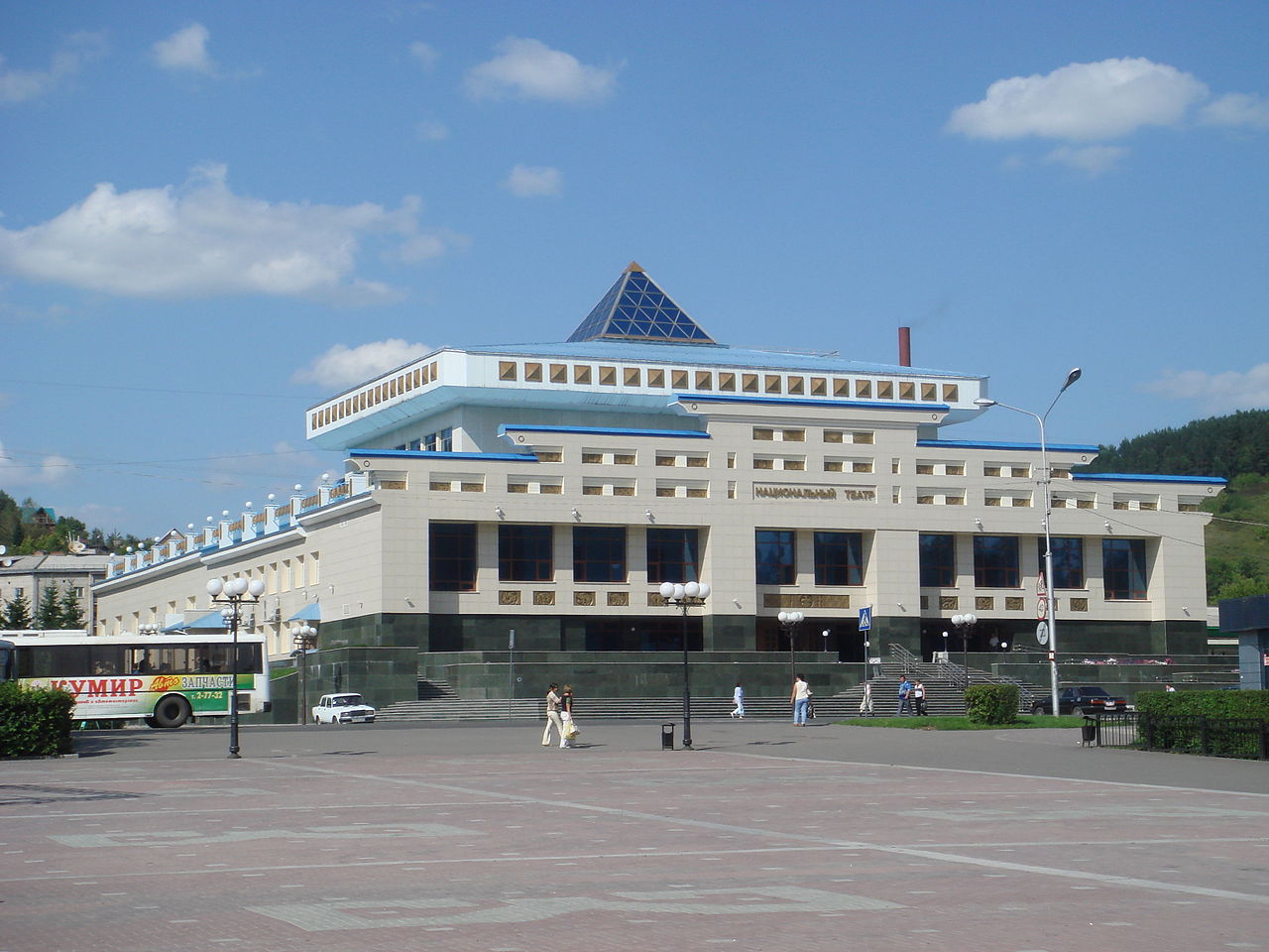 National Theatre of the Altay Republic (Gorno-Altaysk, Altay Republic, Russia)